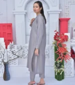 Shamre Chinese collar dress